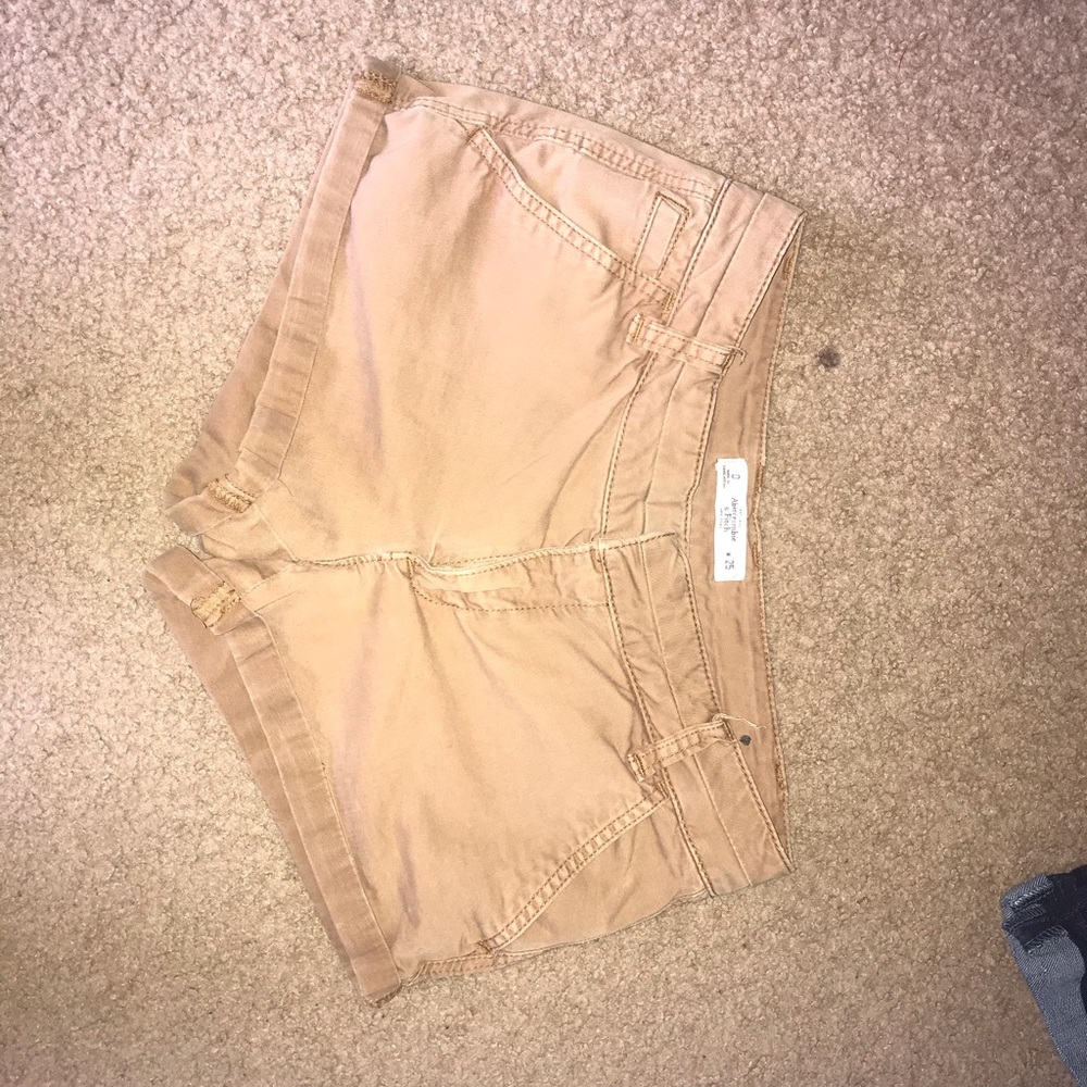 Abercrombie and Fitch Khaki Shorts
